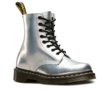 Dr. Martens 8 Loch 1460 Pascal IM Leather Silver Lazer...