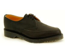 Solovair NPS Shoes Made in England 3 Eye Black Greasy...