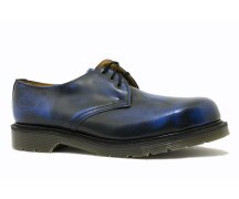 Solovair NPS Shoes Made in England 3 Eye Navy Rub Off...