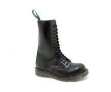 Solovair NPS Shoes Made in England 14 Loch Black Steelcap...