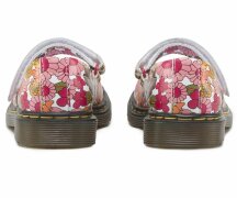 Dr. Martens Kids Mary Jane Tully Pink Vintage Garden Softy-T