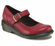 Dr. Martens Mary-Jane Lynne Bright Red Broadway