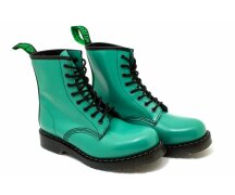Solovair NPS Shoes Made in England 8 Loch Mint Hi-Shine...