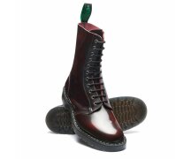 Solovair NPS Shoes Made in England 11 Eye Burgundy...